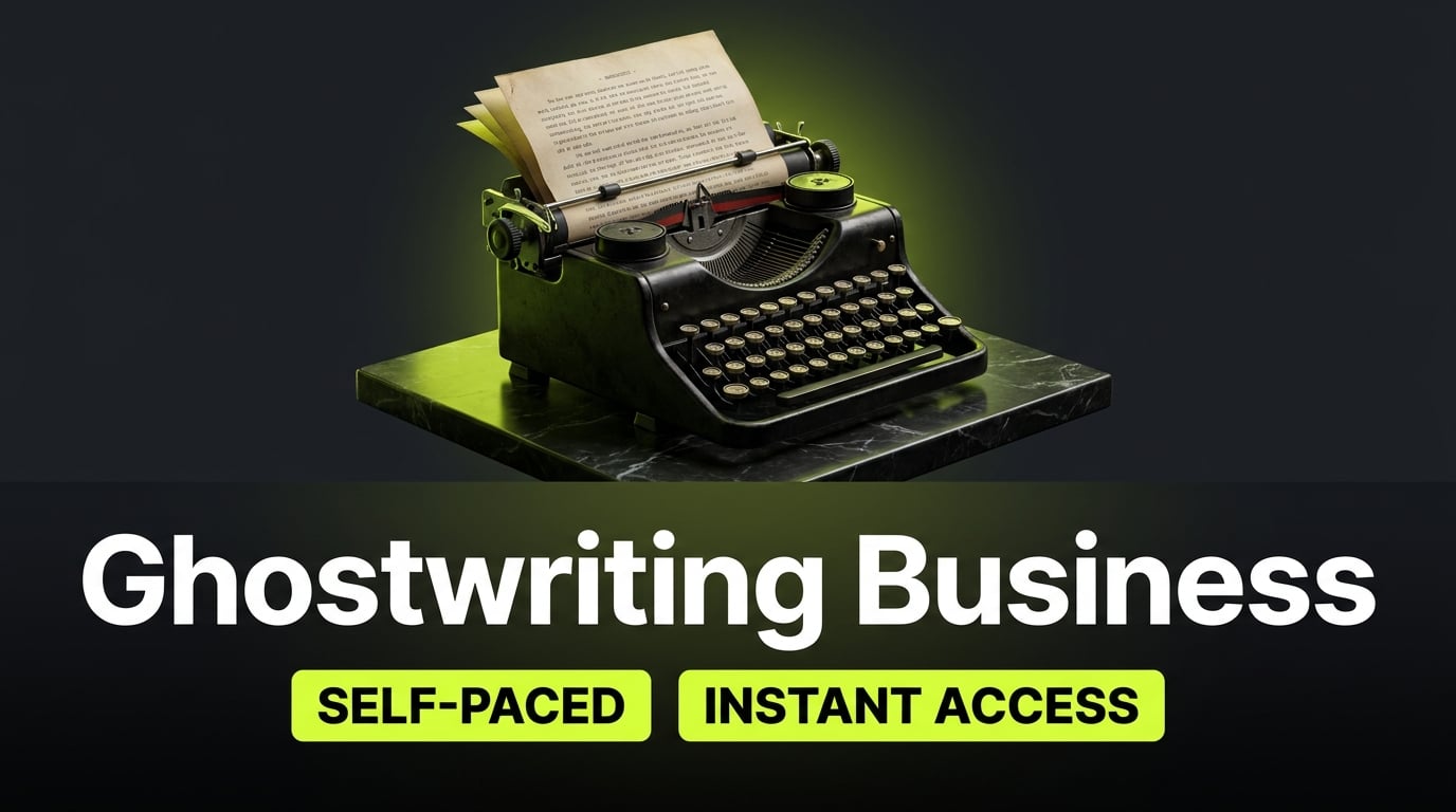 How to Start a Ghostwriting Business ?