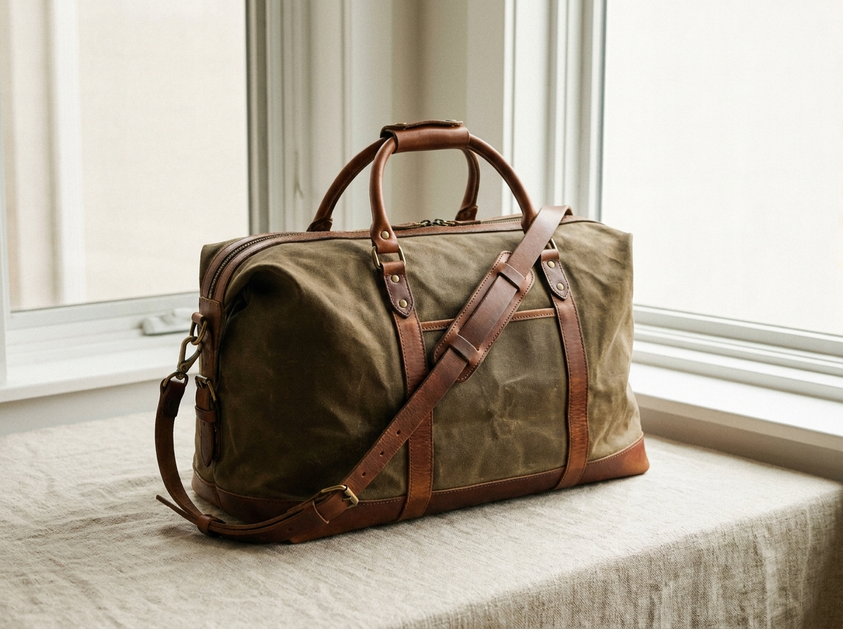 Waxed Canvas Weekender