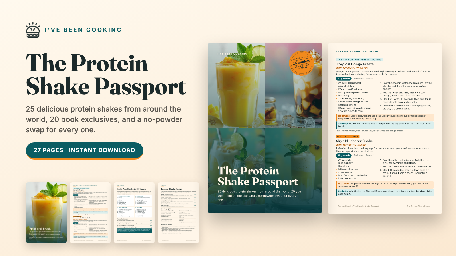 The Protein Shake Passport