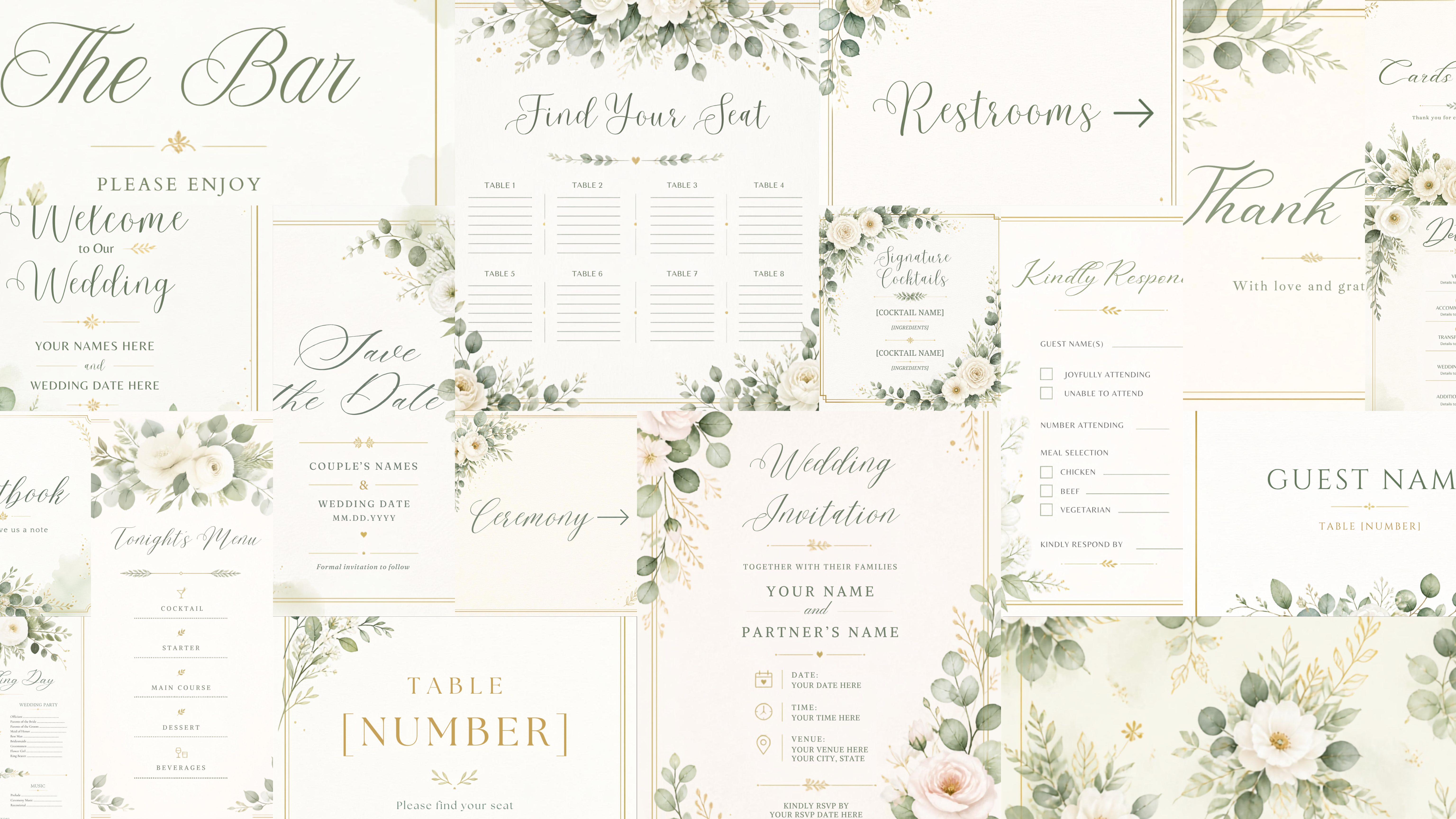 Everything You Need — All in One Elegant Canva Suite