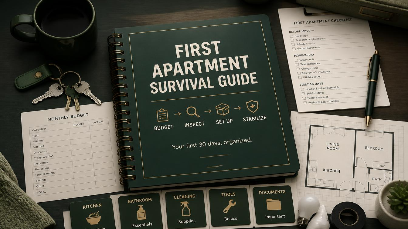 The First Apartment Survival Guide