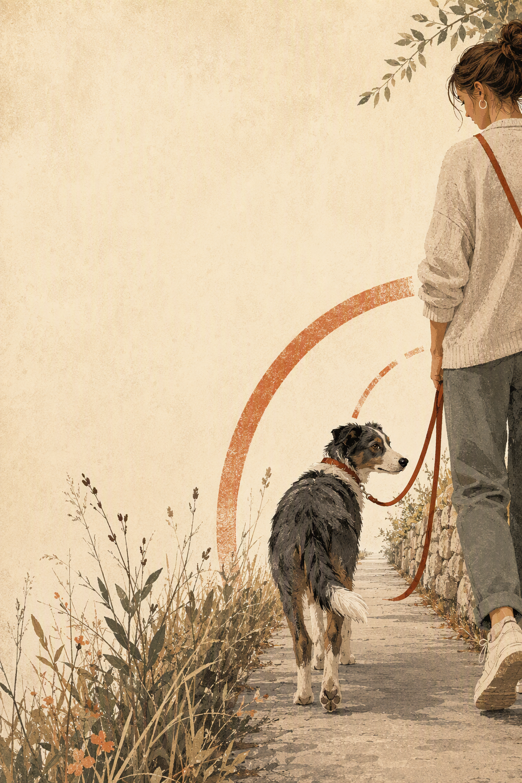 Calm Walks Without Lead Battles: The Distance First Method