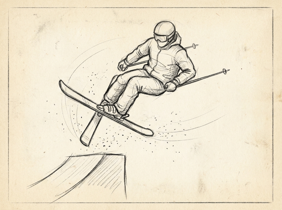BlueBird Ski School Trick Training