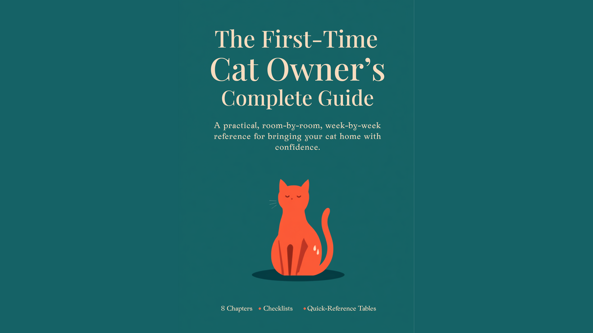 FIRST TIME CAT OWNERS GUIDE