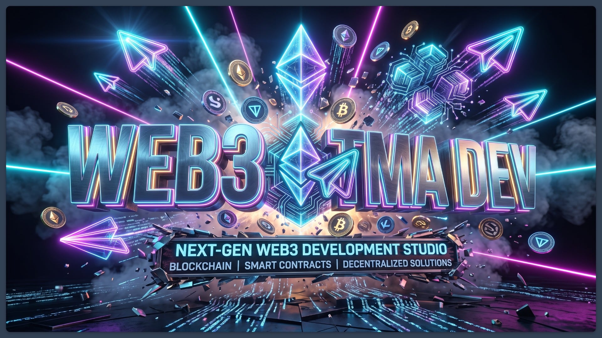 Custom Web3 Website & DApp Development