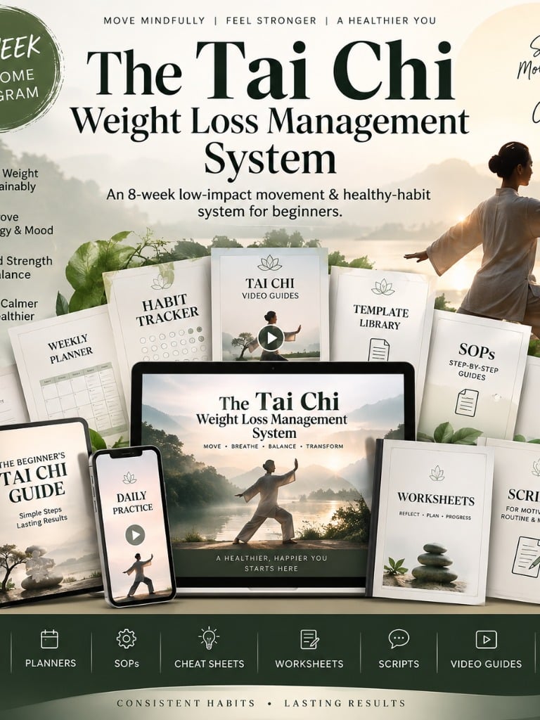 The Tai Chi Weight Loss Management System | Twenty-Minute Home Practice Kit
