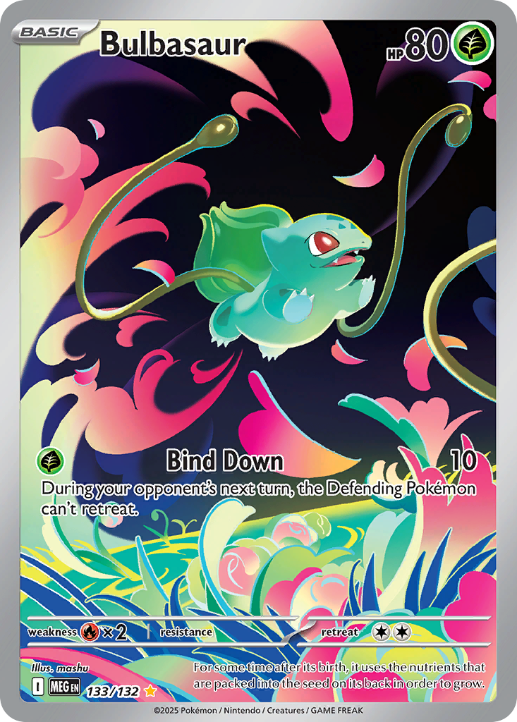 Bulbasaur 133/132 ME01 Mega Evolution