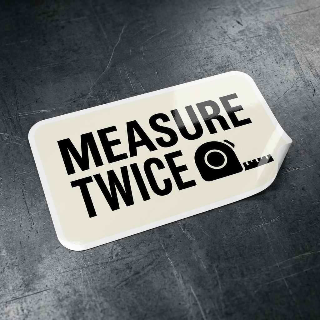 Measure Twice
