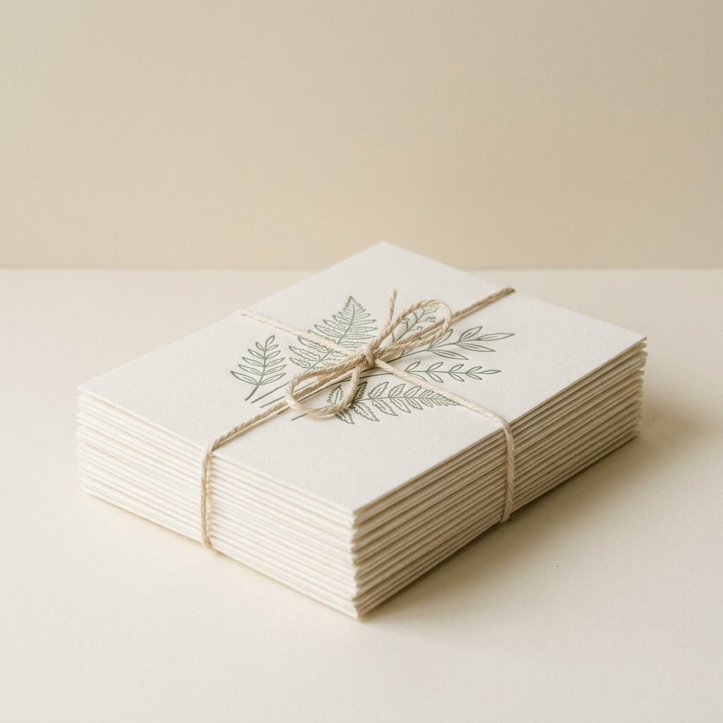 Letterpress Card Box
