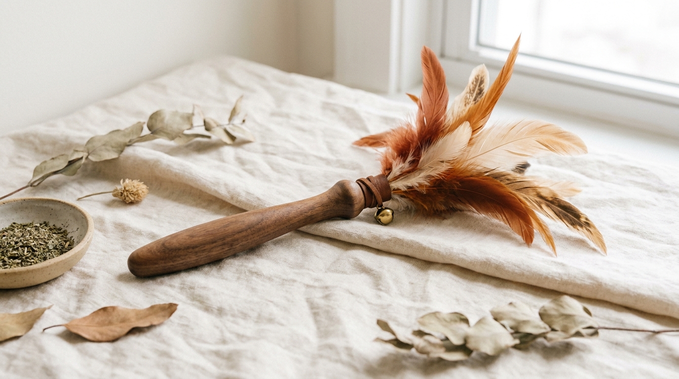 Feather Wand Play Set