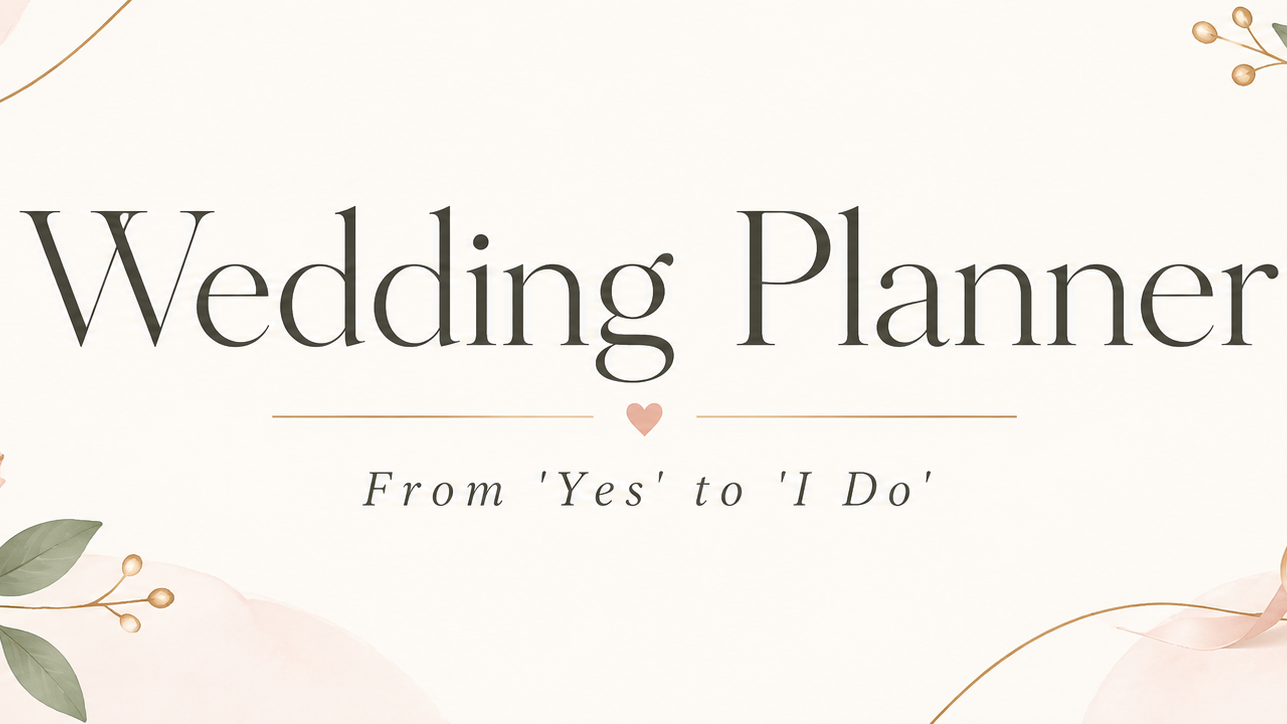 Wedding Planning Notion Template