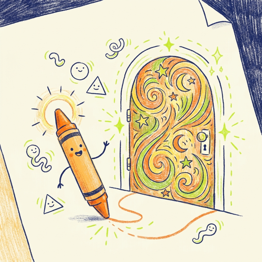 The Magic Crayon