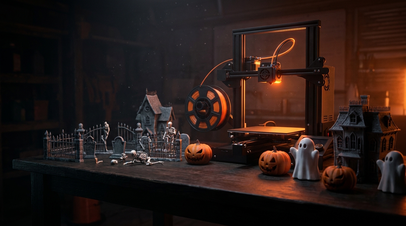 Halloween STL & Support Pro