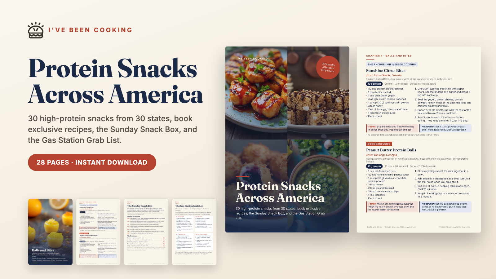 Protein Snacks Across America