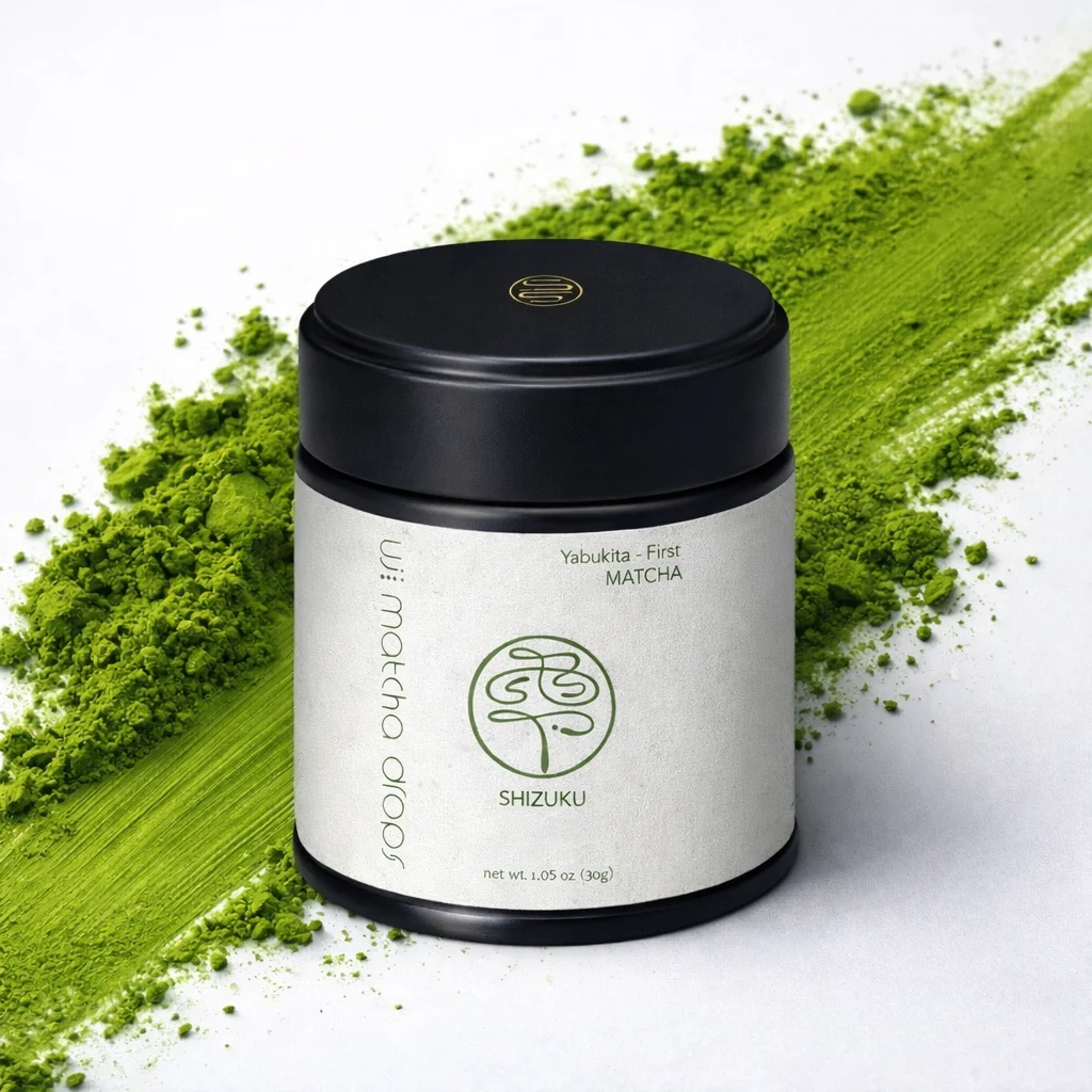 雫 - 抹茶缶（30g）