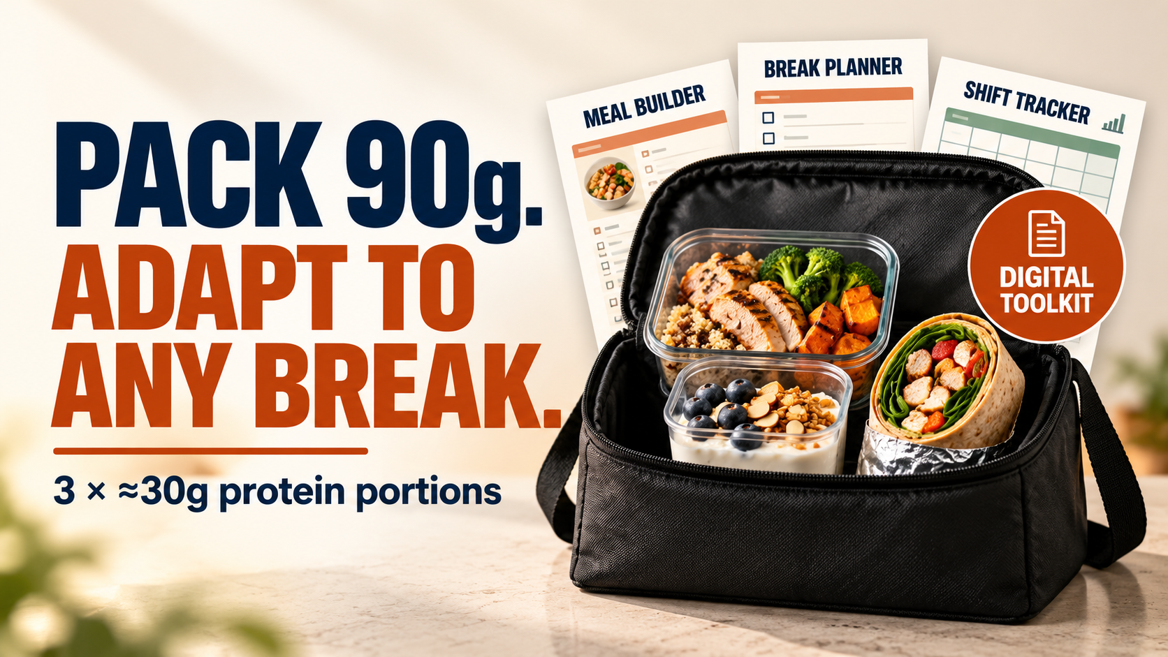 The Night Shift 90g Protein Toolkit