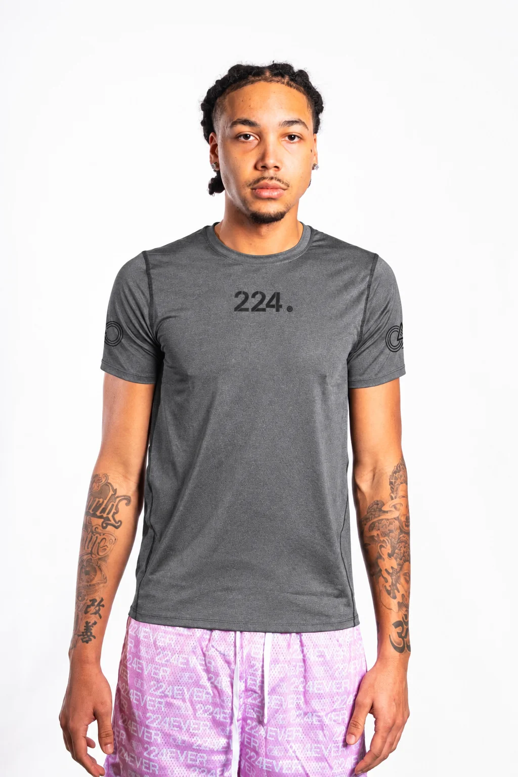 224 ‘SHADOW GREY’ COMPRESSION SHIRT