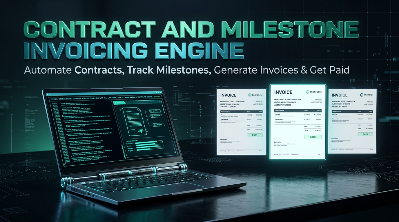 Contract & Milestone Invoicing Engine