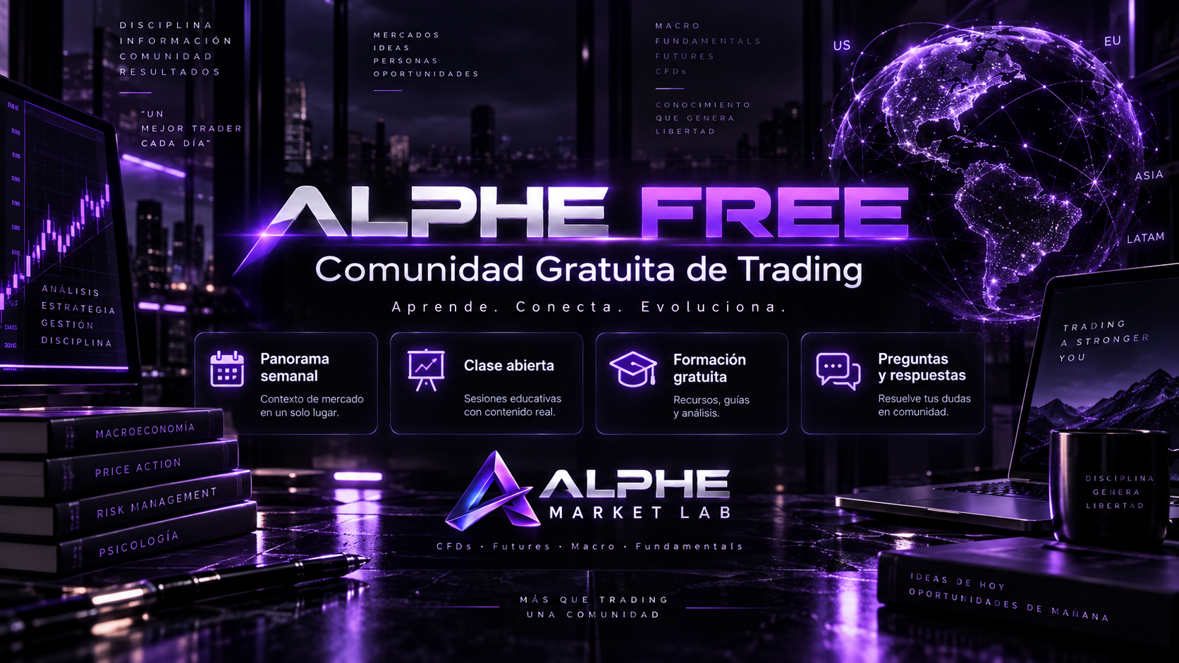 ALPHE FREE — Comunidad Gratuita de Trading