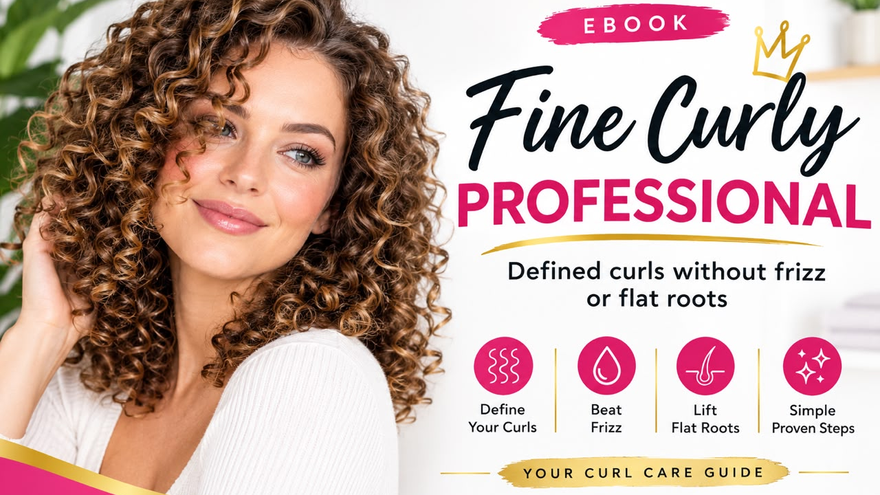 Fine Curly Professionals: Defined Curls Without Frizz or Flat Roots
