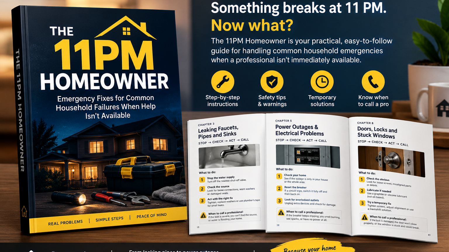 What To Do When Things Brake In Your Home Unexpectedly 