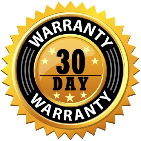 30-Day Warranty