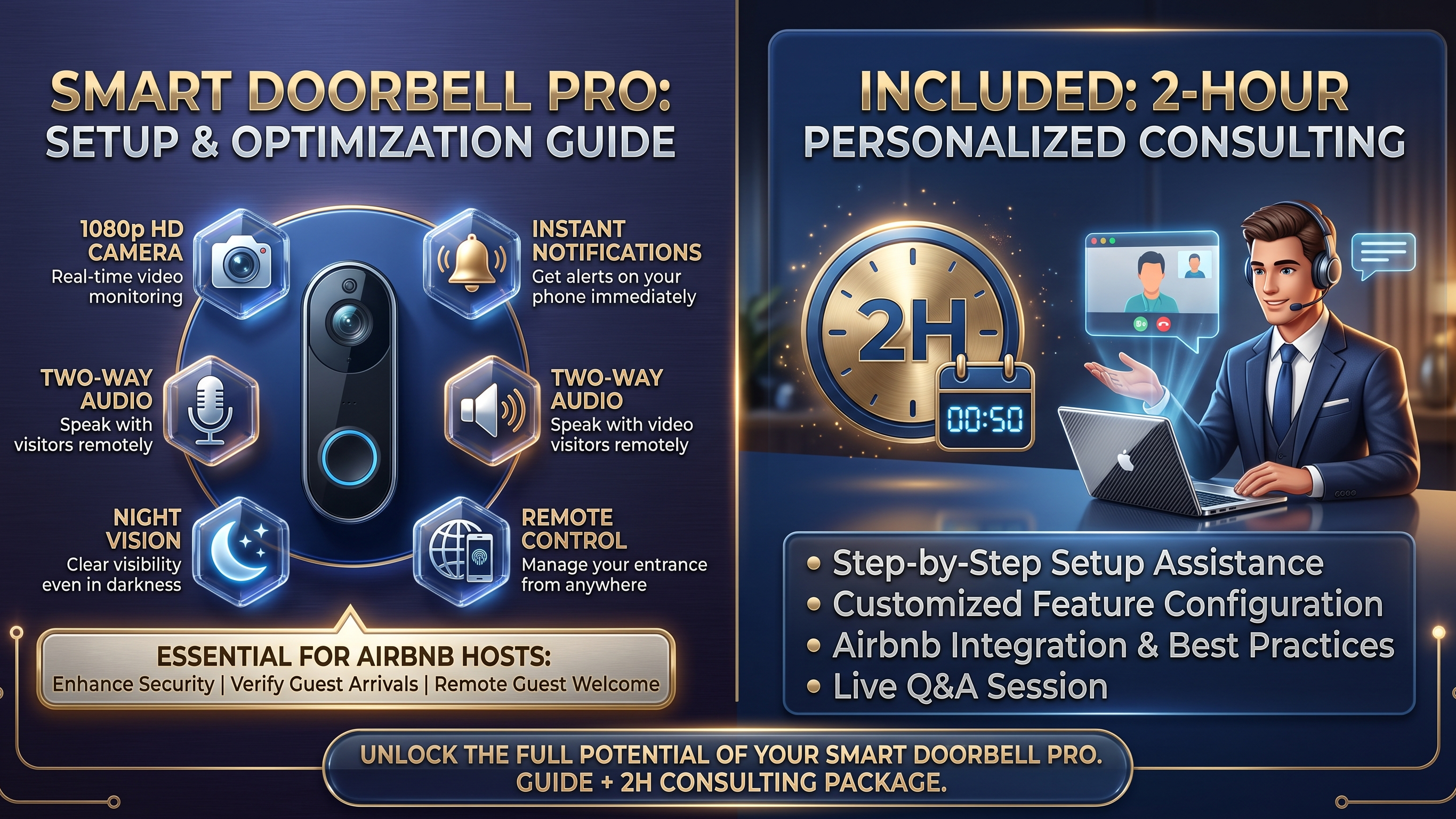 Vericom Smart Doorbell Pro