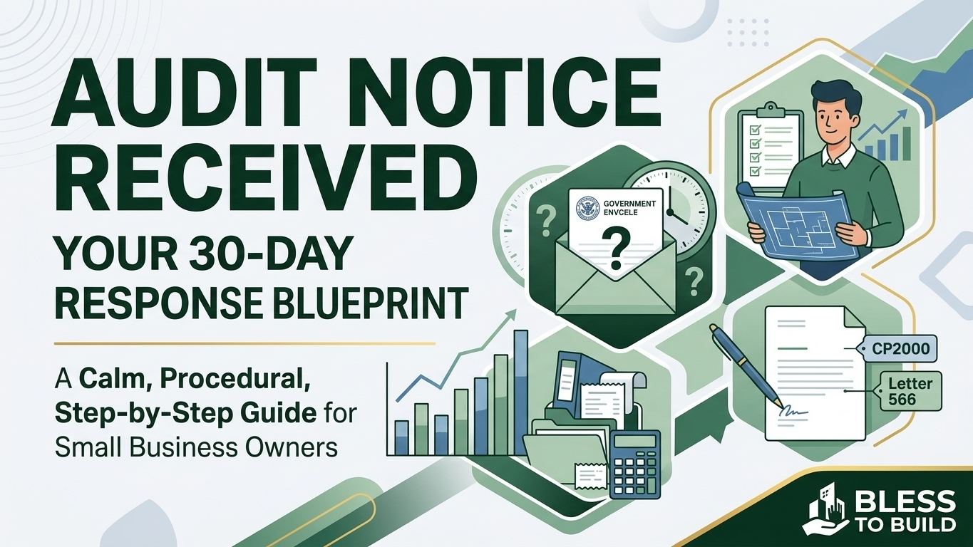 Audit Notice Received: Your 30-Day Response Blueprint