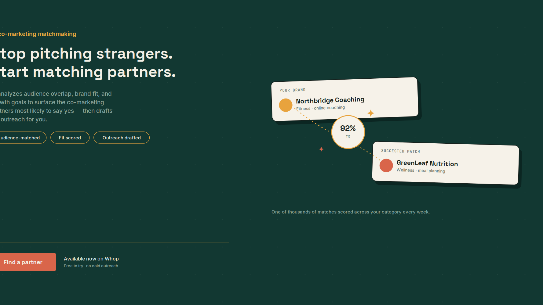 AI Co-Marketing Partner Finder