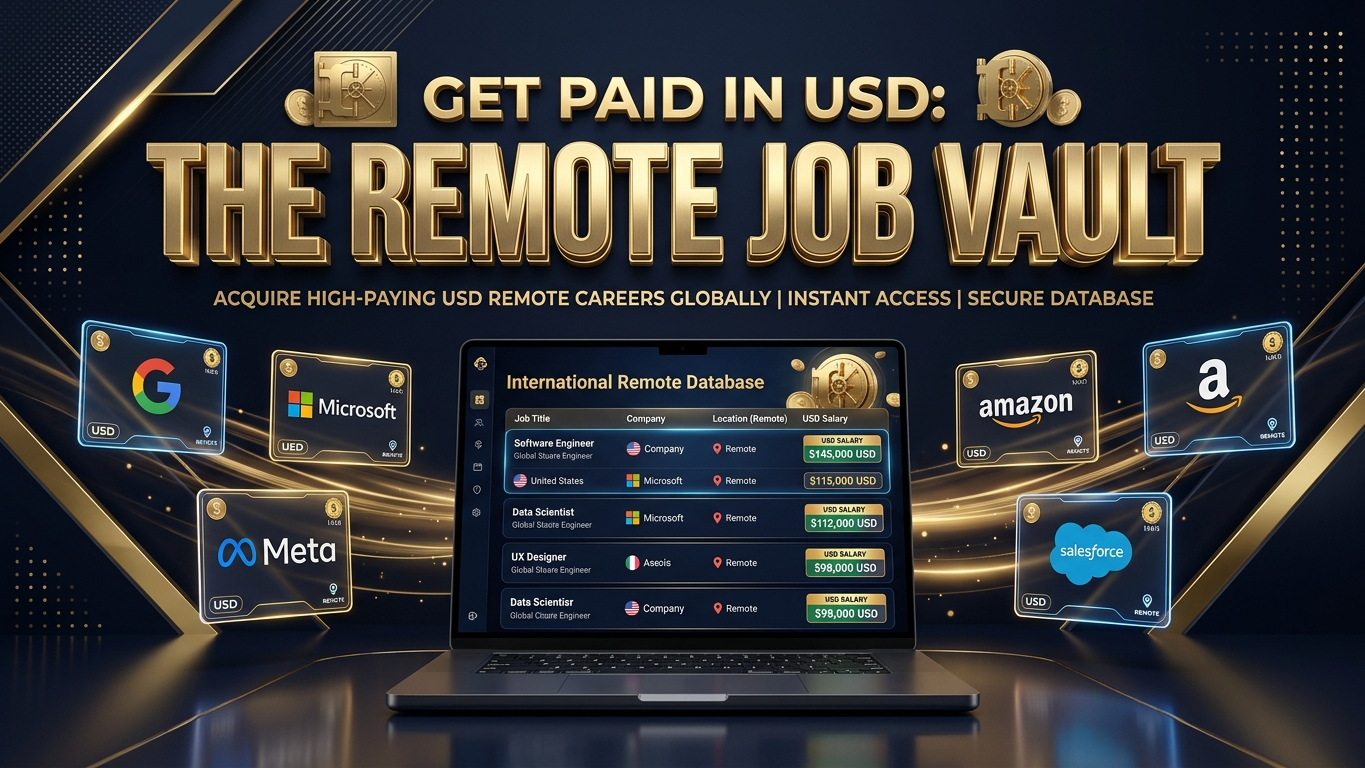 Get Paid in USD: The Remote Job Vault