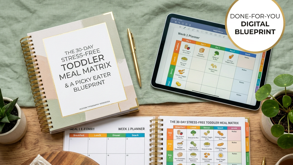 30-Day Stress-Free Toddler Meal Matrix & Picky Eater Blueprint