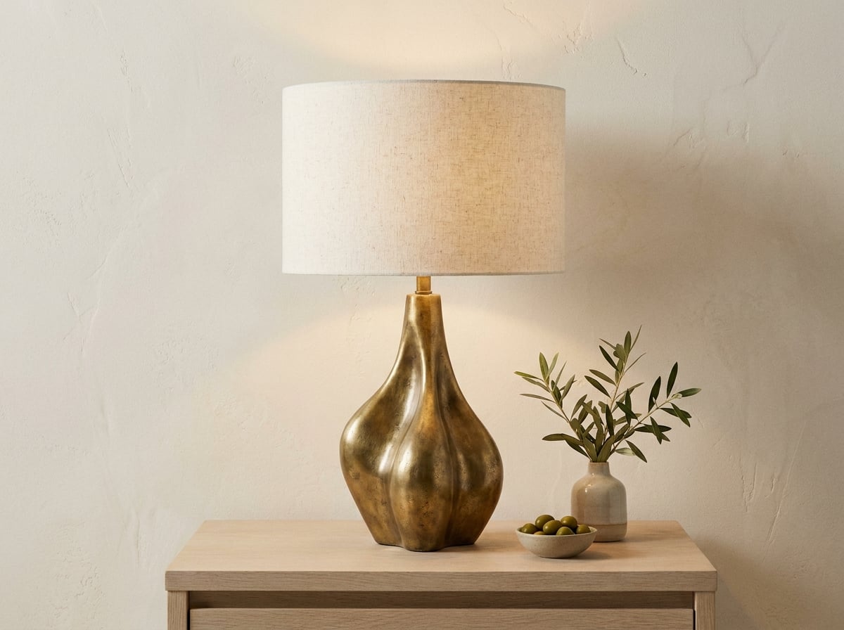 Brass Table Lamp
