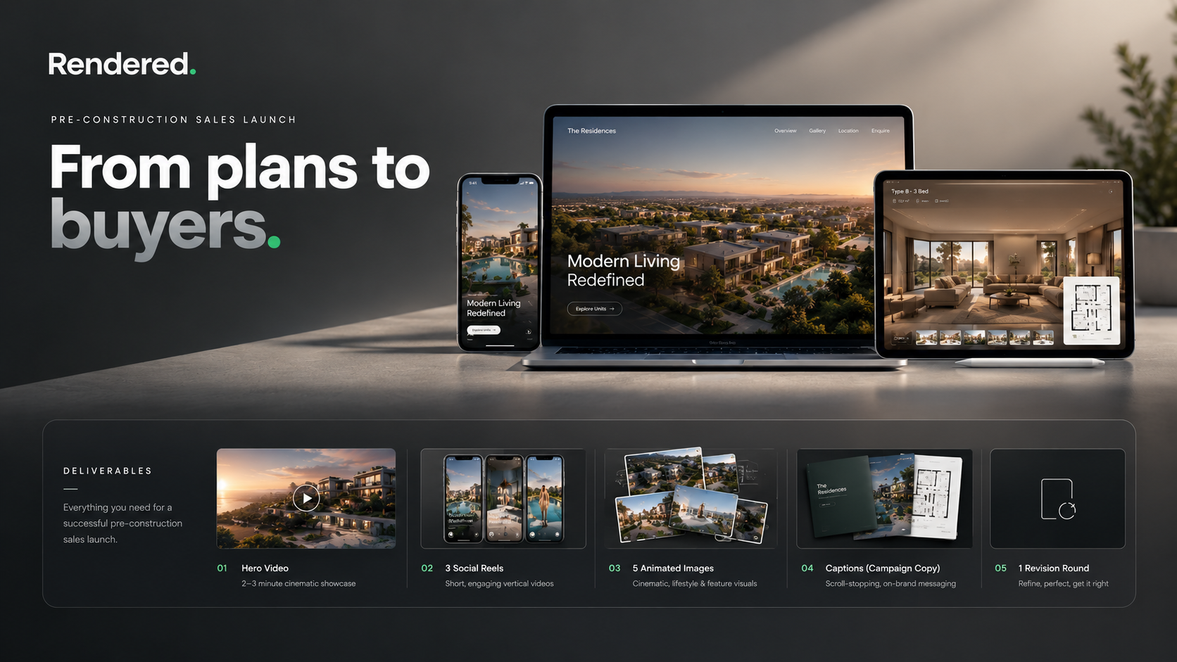 The Pre-Construction Sales Launch Package