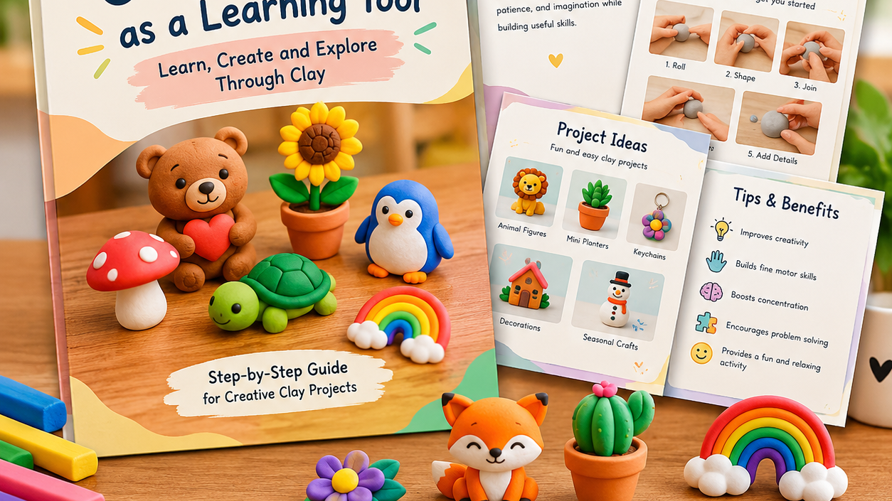 Clay Animals & Coloring Masterclass