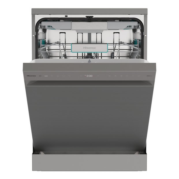 Hisense HS693A90XADUK Full Size Dishwasher - Stainless Steel