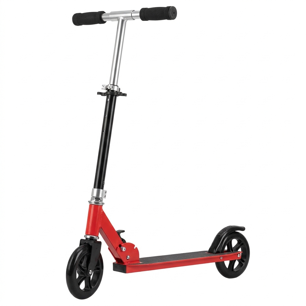 Kids Kick Scooter - Red/Black