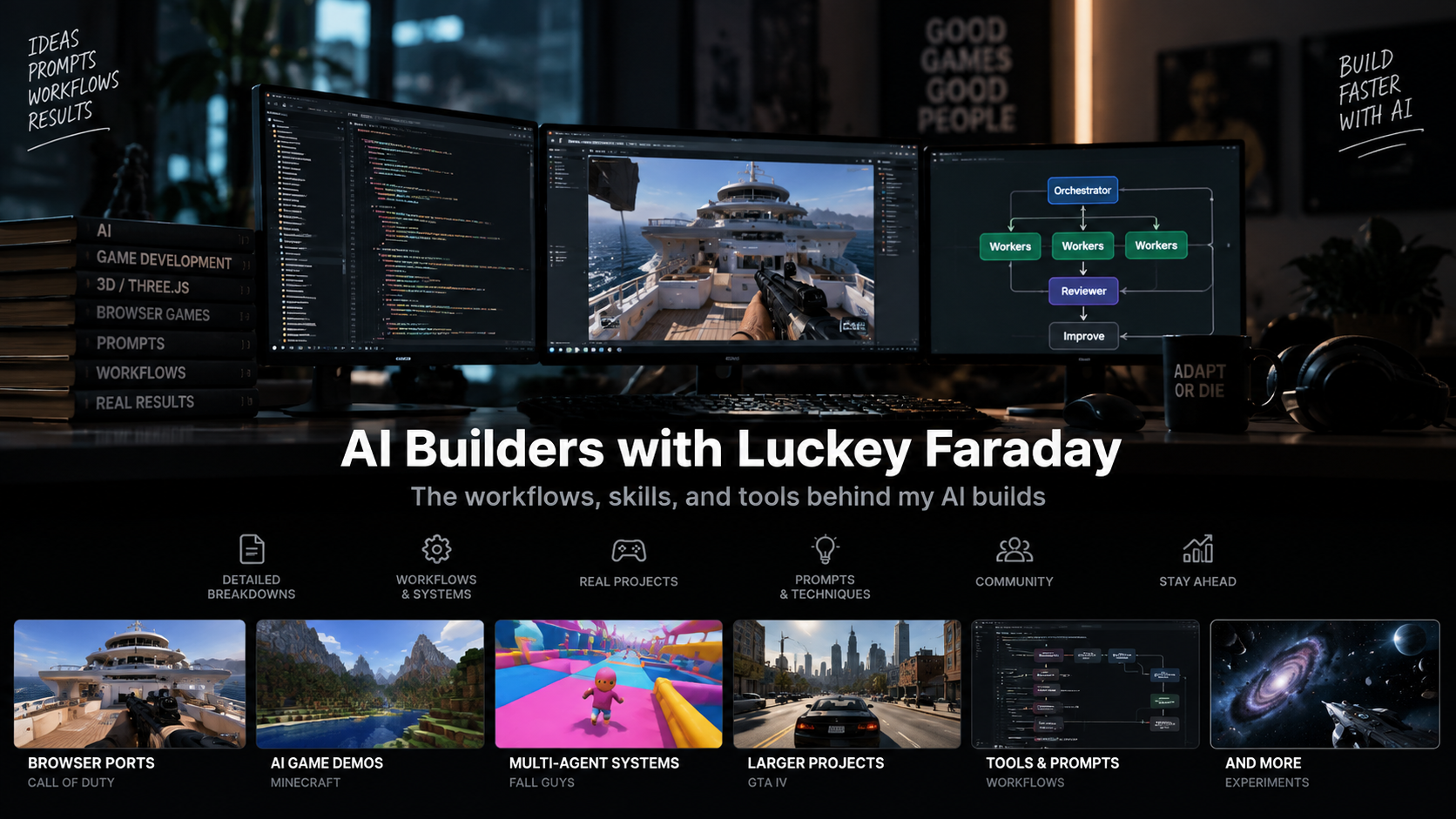 AI Builders with Luckey Faraday