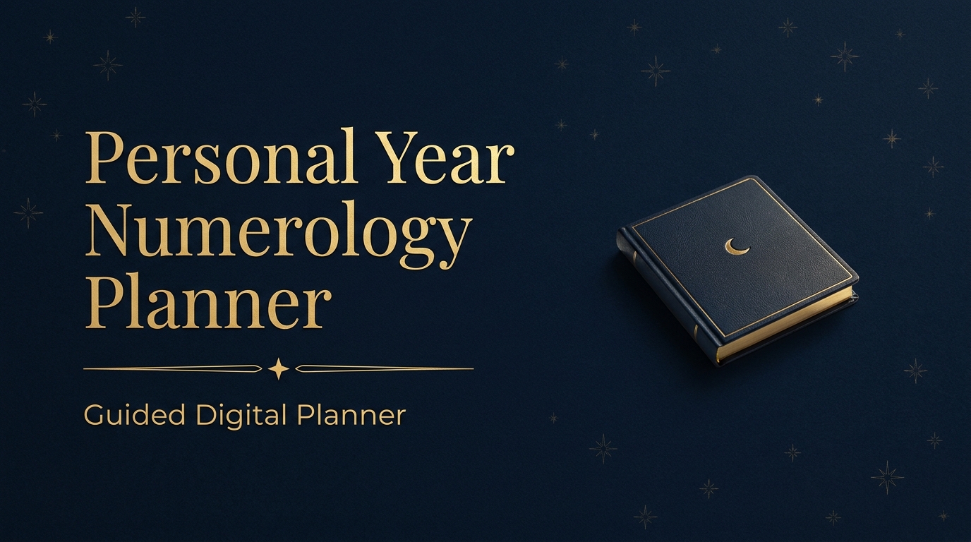 Personal Year Numerology Planner