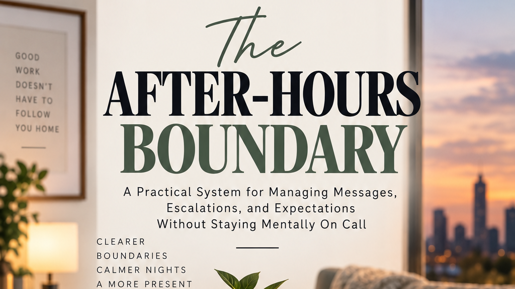 The After-Hours Boundary