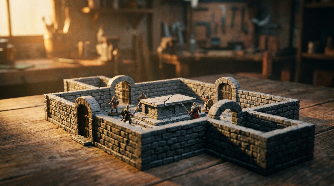 Dungeon Terrain STL Pack