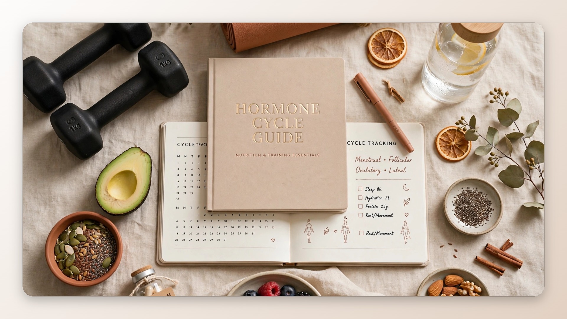 Hormone Cycle Nutrition & Training Guide - The 4-Phase Framework
