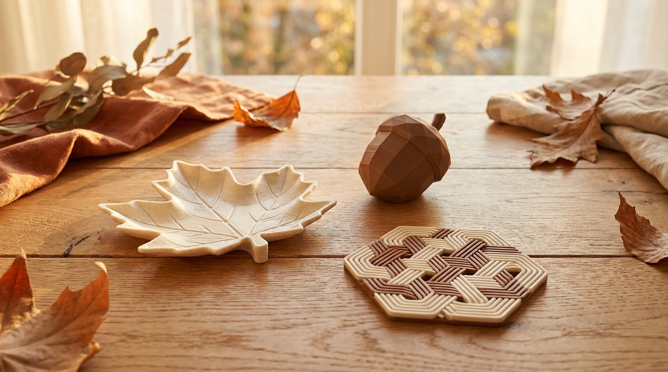 Autumn Decor STL Pack