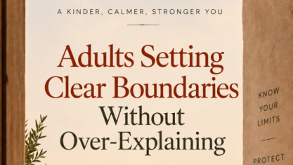 Adults Setting Clear Boundaries Without Overexplaining