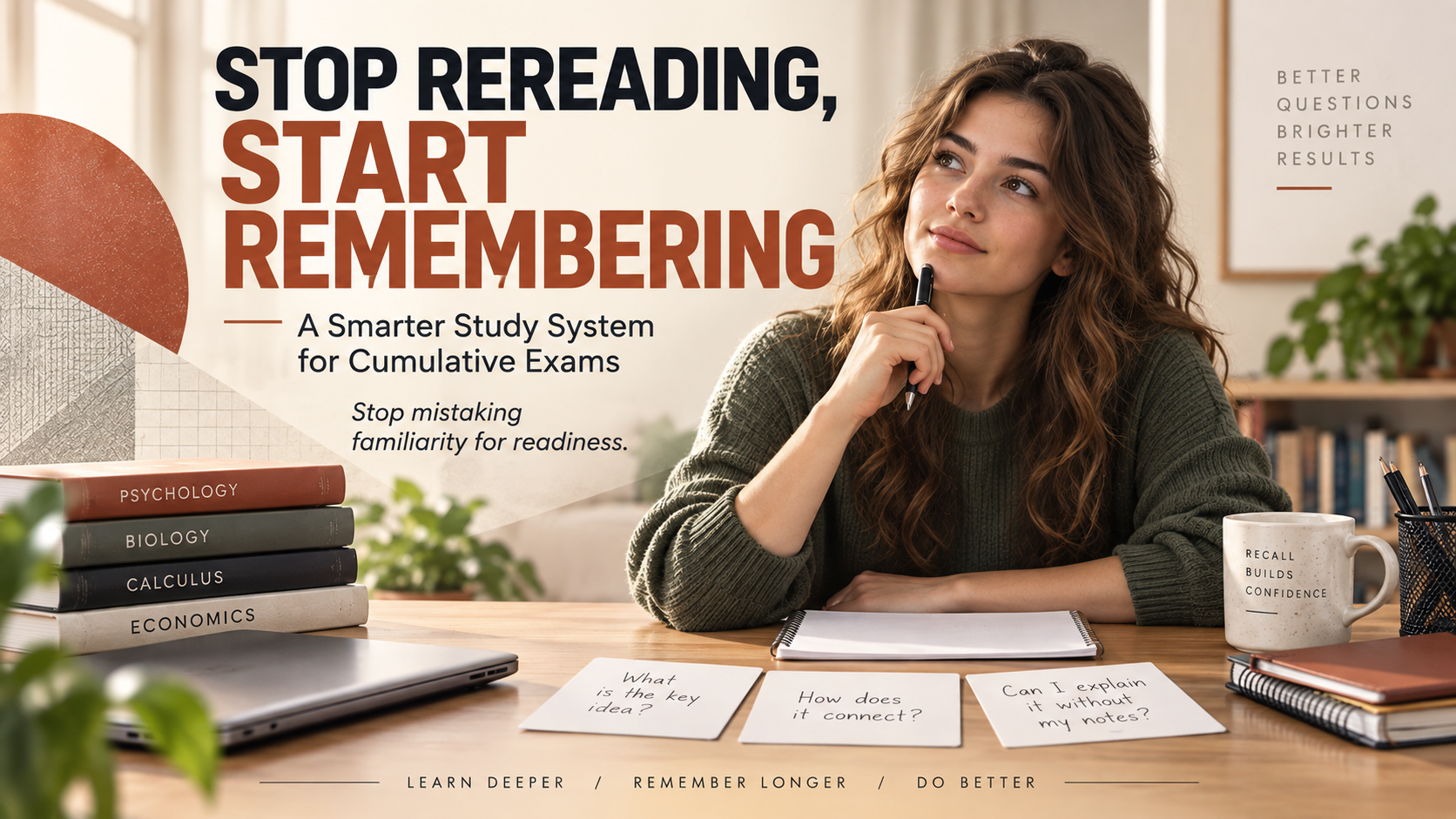Stop Rereading, Start Remembering