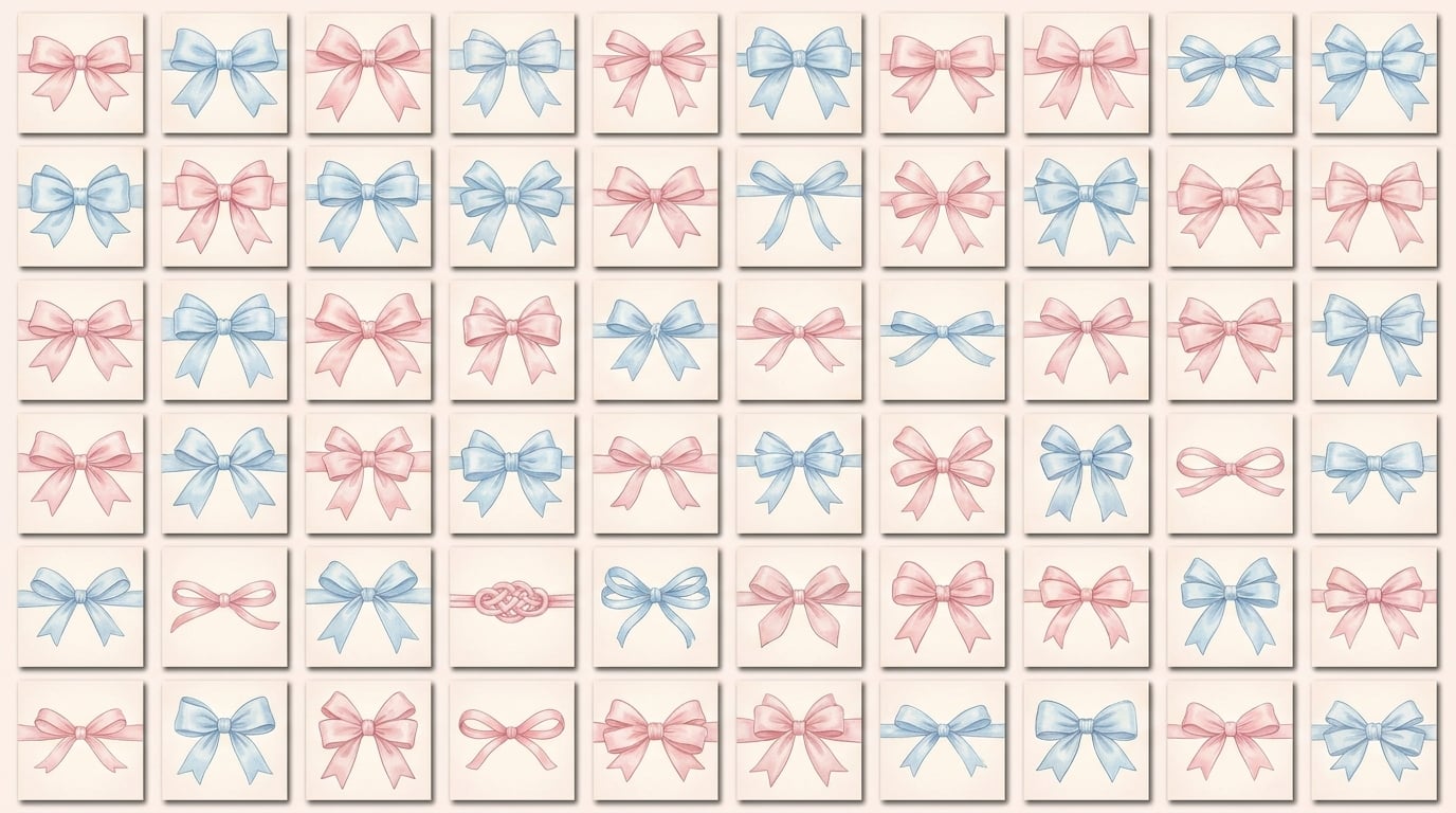 Bows & Ribbons Digital Papers