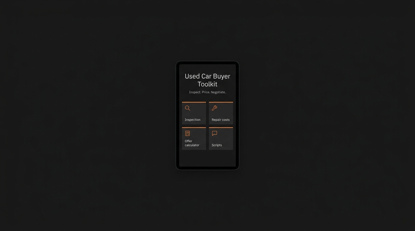 Used Car Buyer Toolkit