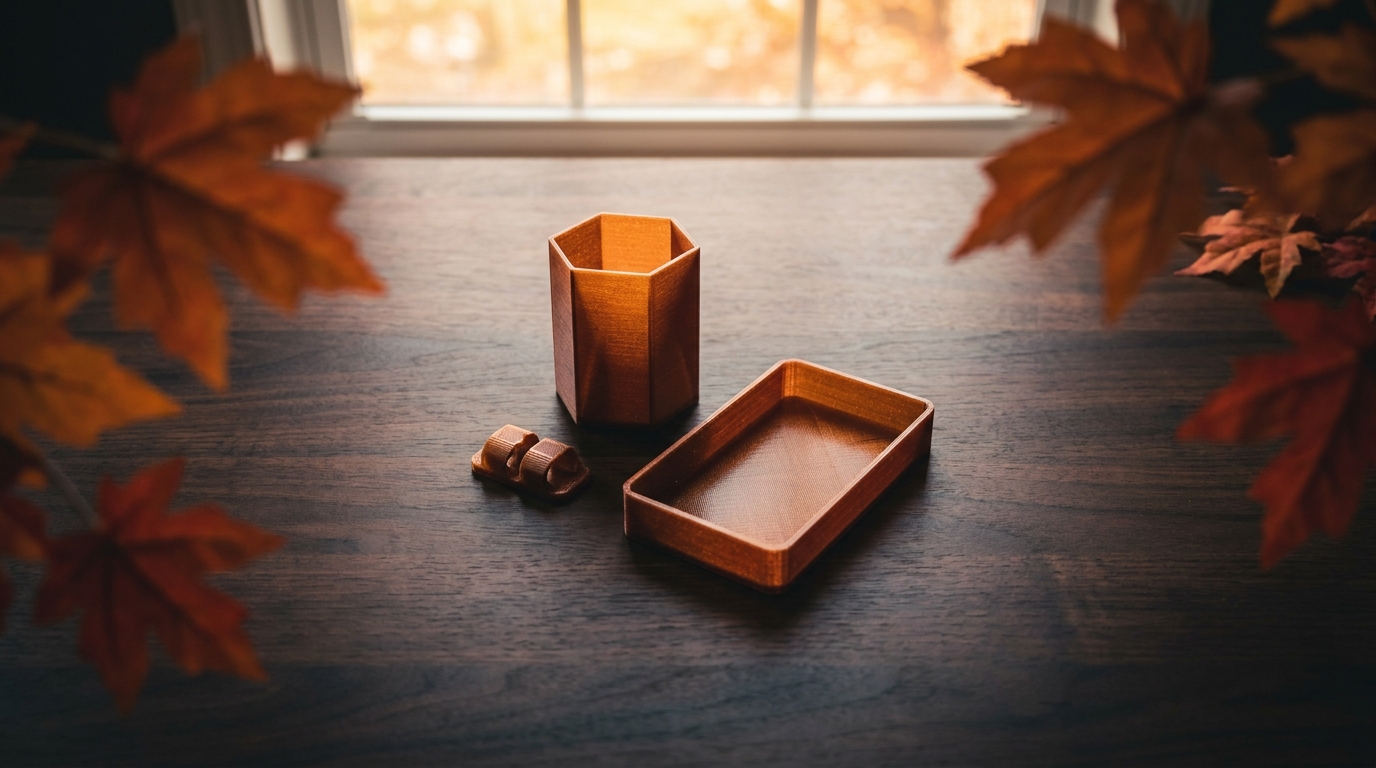 Autumn Desk STL Pack