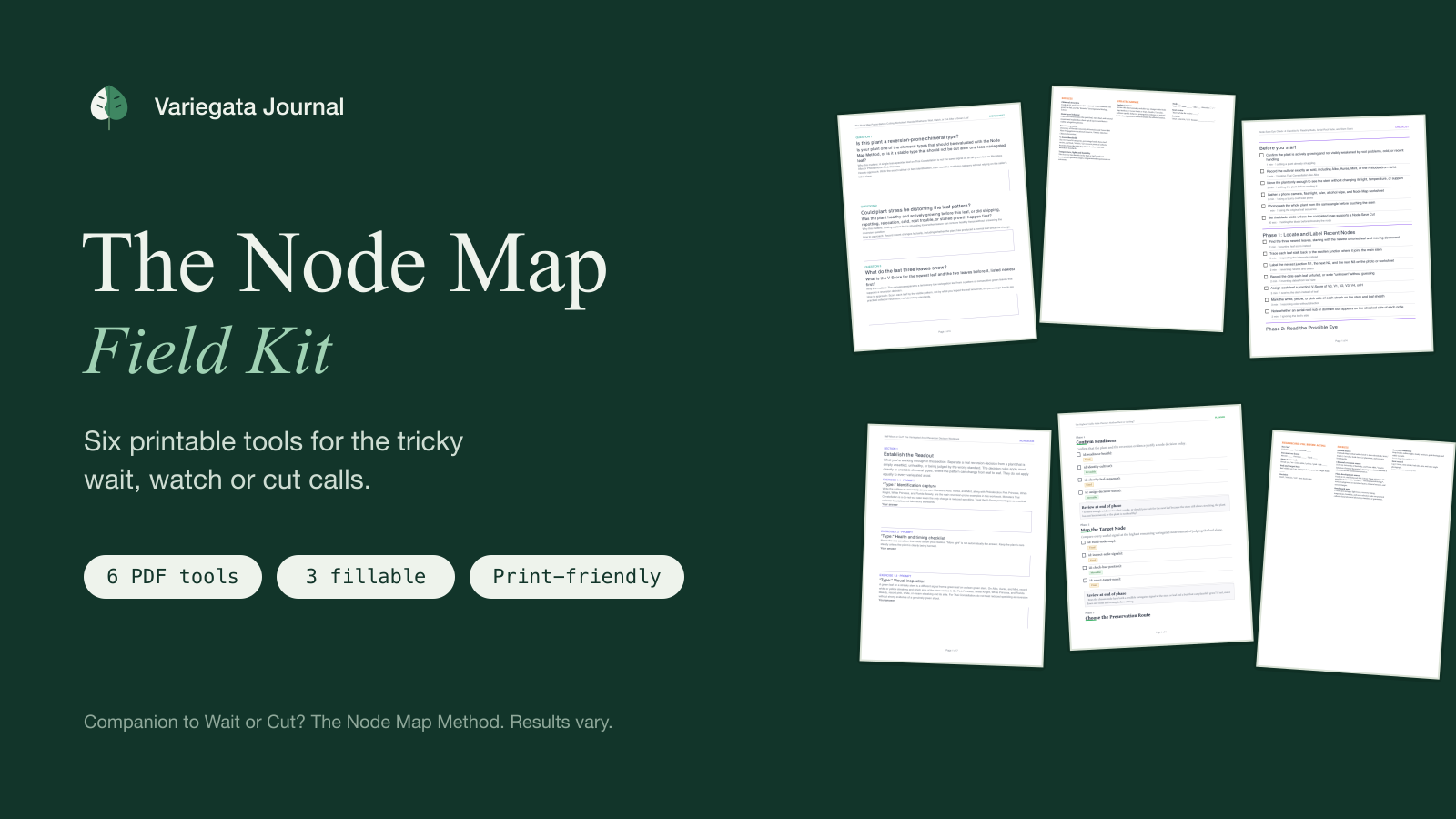 The Node Map Field Kit