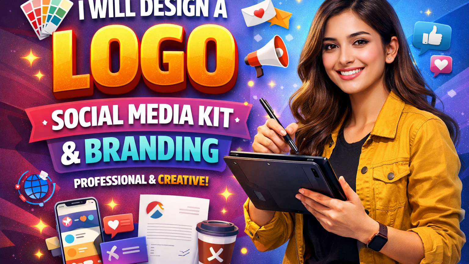 Custom Logo Design for Your Brand