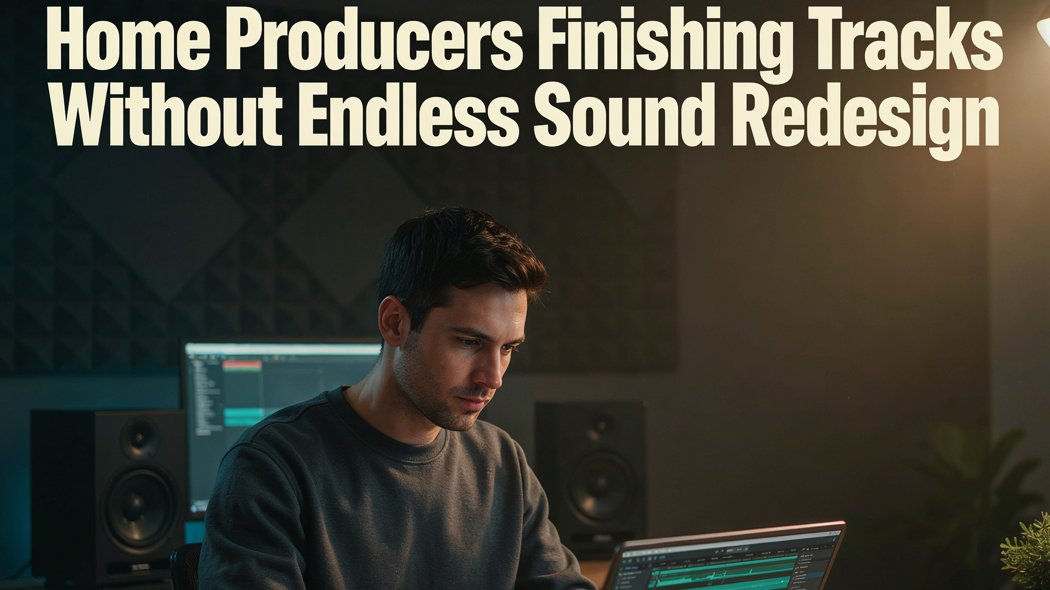 Home Producers Finishing Tracks Without Endless Sound Redesign